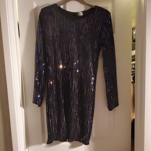Sequin Mini Dress